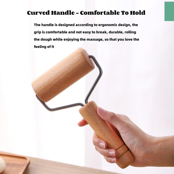 2pcs-wooden-rolling-pin-for-baking-hand-push-dough-roller-with-non-stick-surface-lightweight-kid-friendly-8-flyingcart.pk