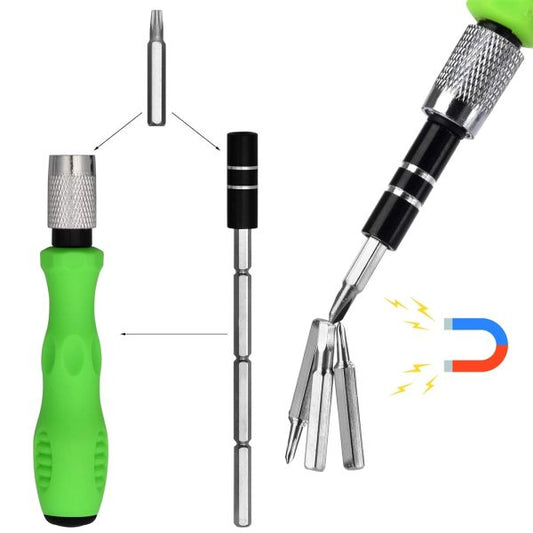 32 In 1 Mini Interchangeable Adjustable Precision Screwdriver Bit Set - Flyingcart.pk