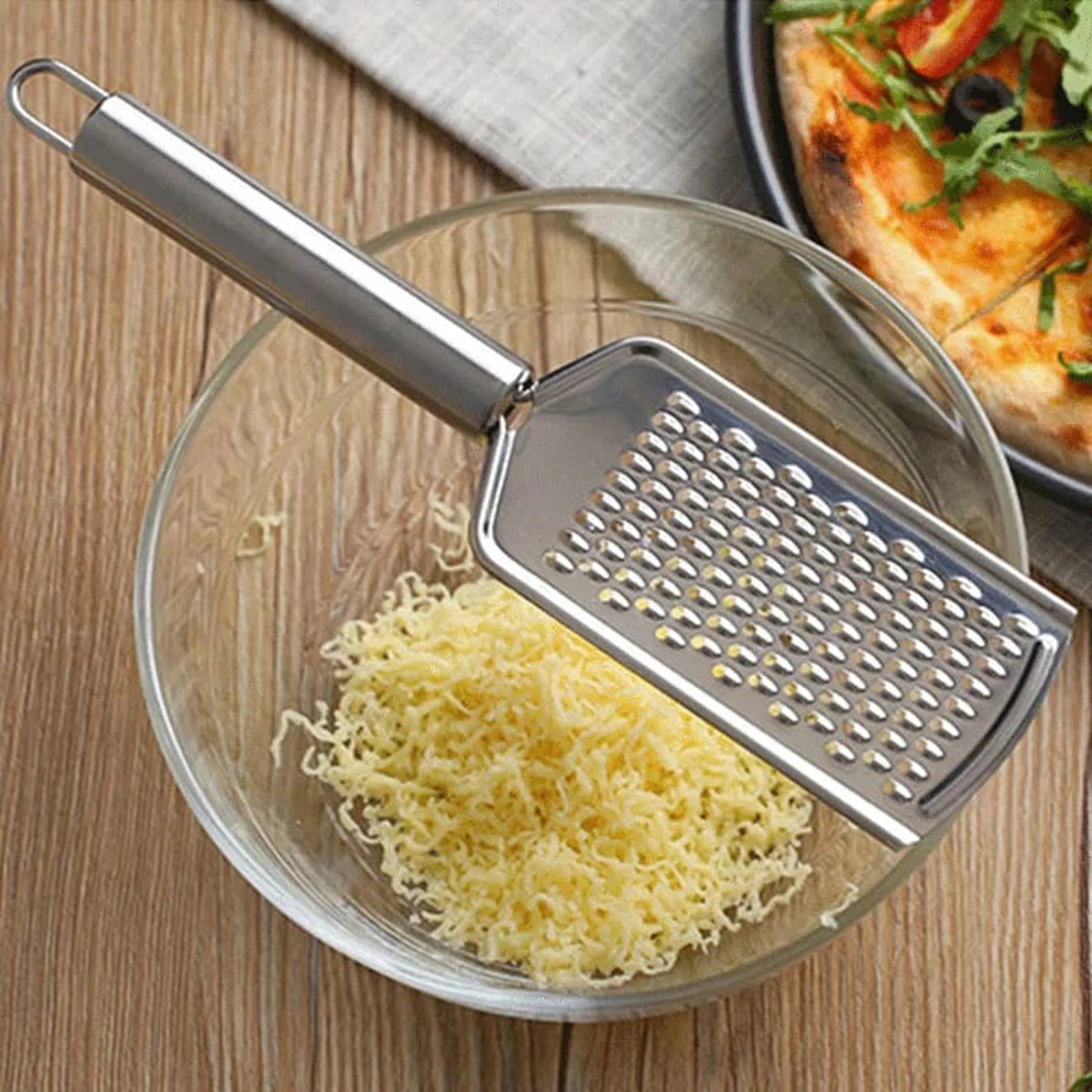 Stainless Steel Cheese & Vegetable Grater - FlyingCart.pk