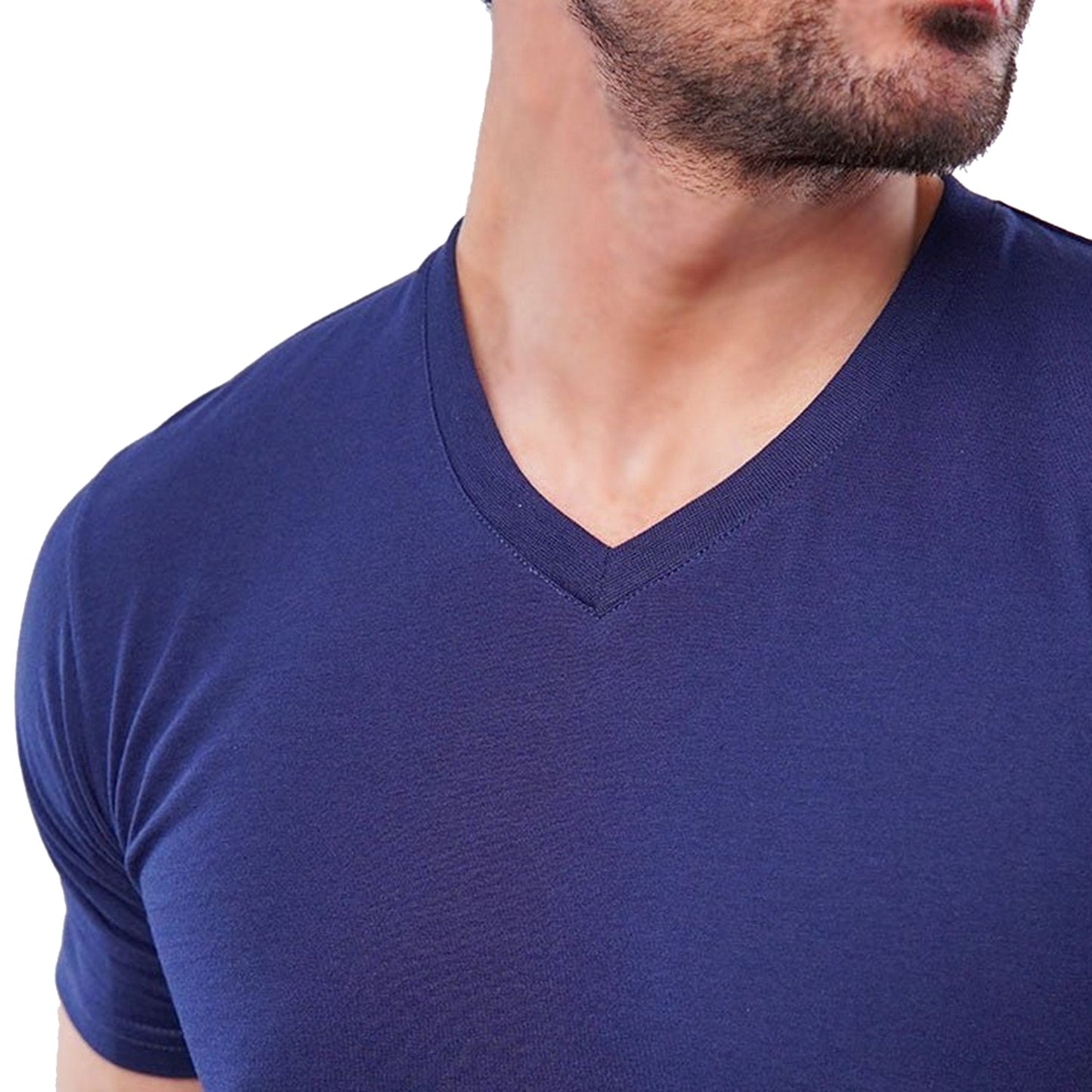 Stylish V-Neck Tee Man - FlyingCart.pk
