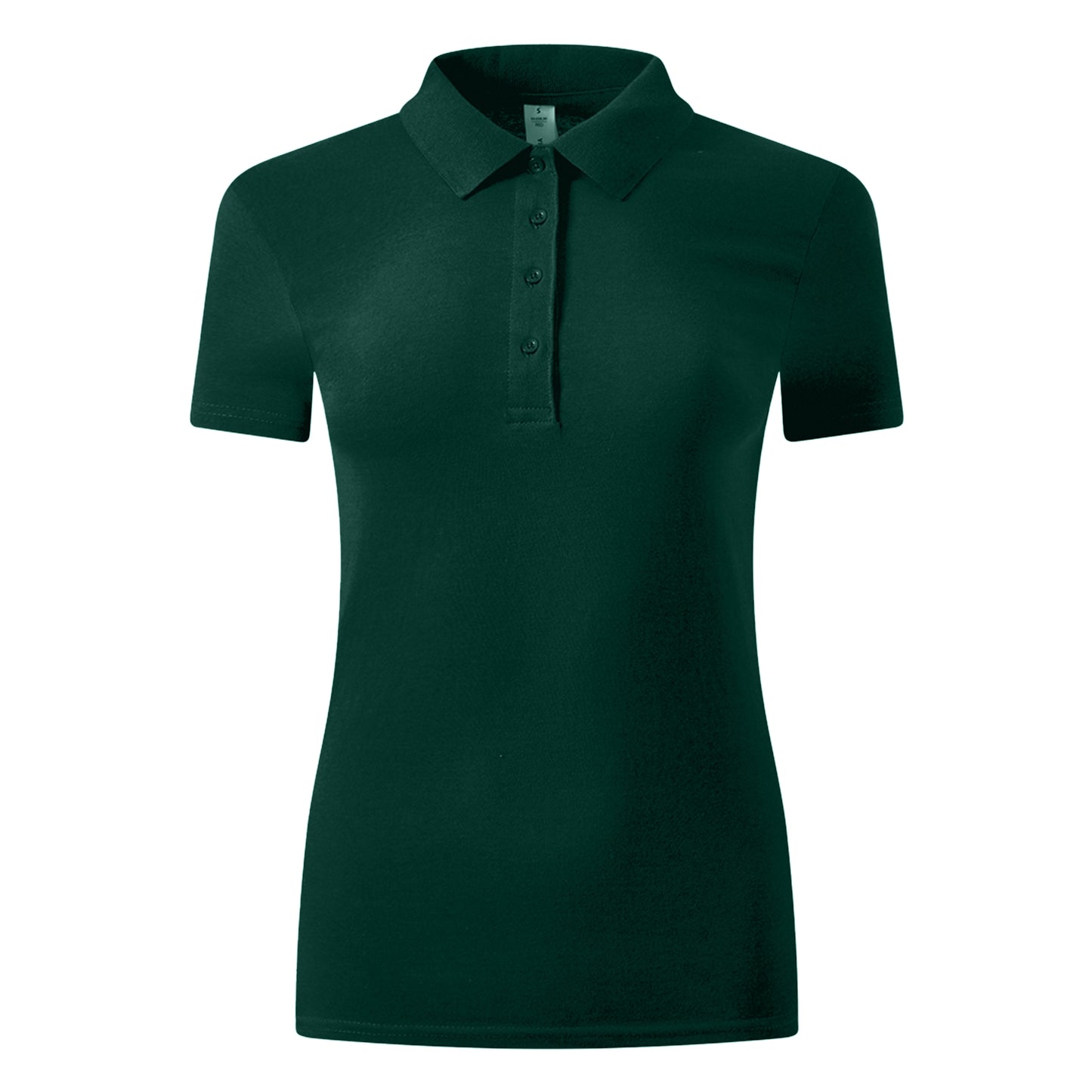 Bottle Green Classy Soft Polo Shirts for Women - FlyingCart.pk