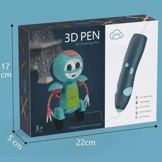 3d-pen-for-3d-printing-drawing-pen-usb-3d-pen-plus-with-safe-filament-creative-learning-for-children-kids-as-toys-diy-arts-crafts-boy-girls-perfect-gift-1-flyingcart.pk