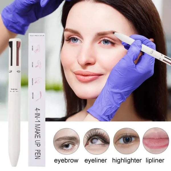 4 In 1 Waterproof Makeup Pen - Flyingcart.pk