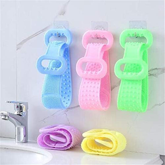 Magic Silicone Brushes Bath Towels - FlyingCart.pk