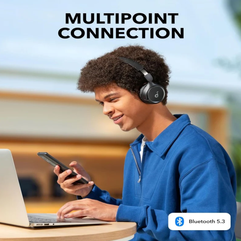 Soundcore Headphone H30i Black-FlyingCart.pk