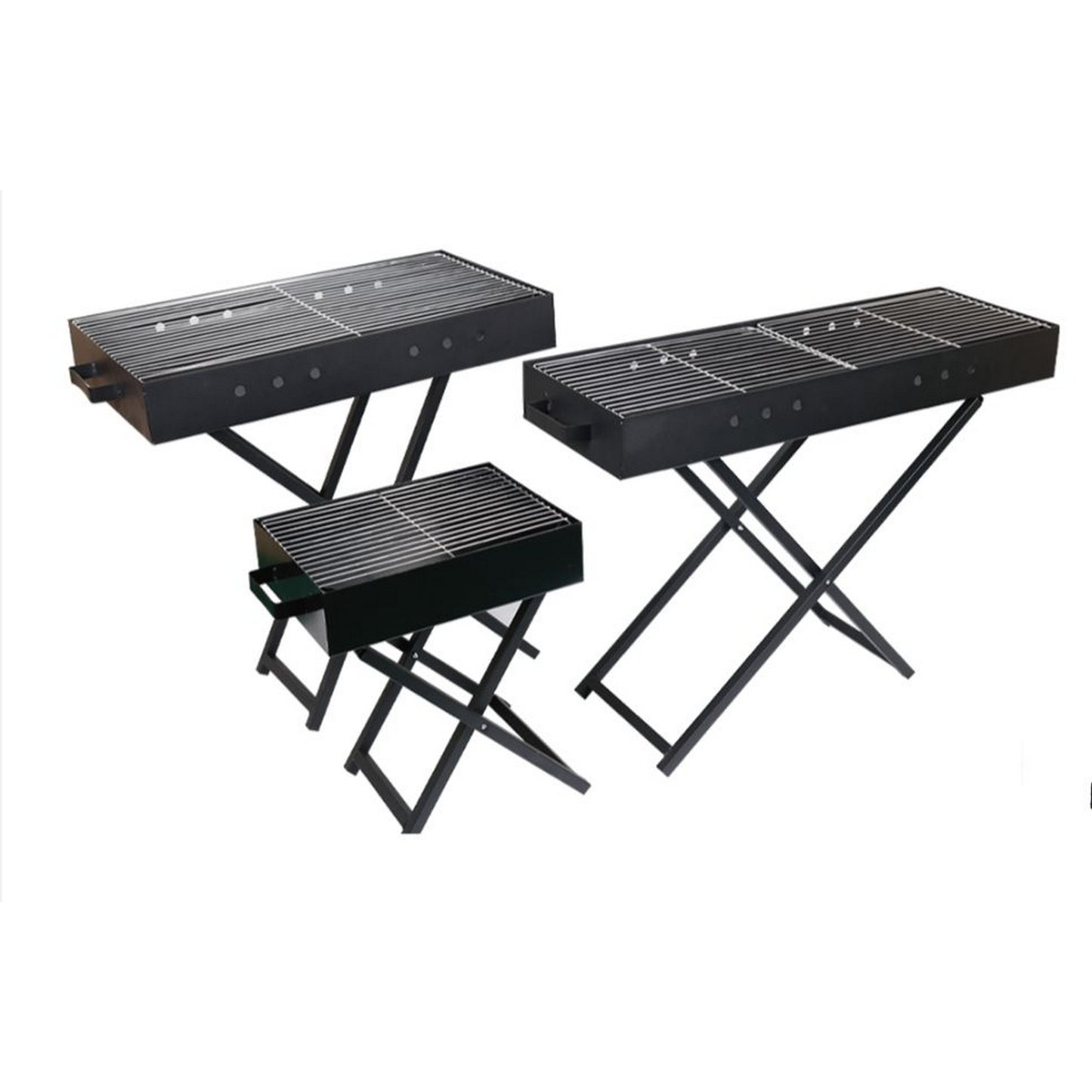 Folding Barbecue Grill Portable Heavy Quality Commercial Use - FlyingCart.pk