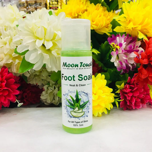 Moon Touch Aloe Vera Foot Soak – 100ml Refreshing Foot Care Treatment