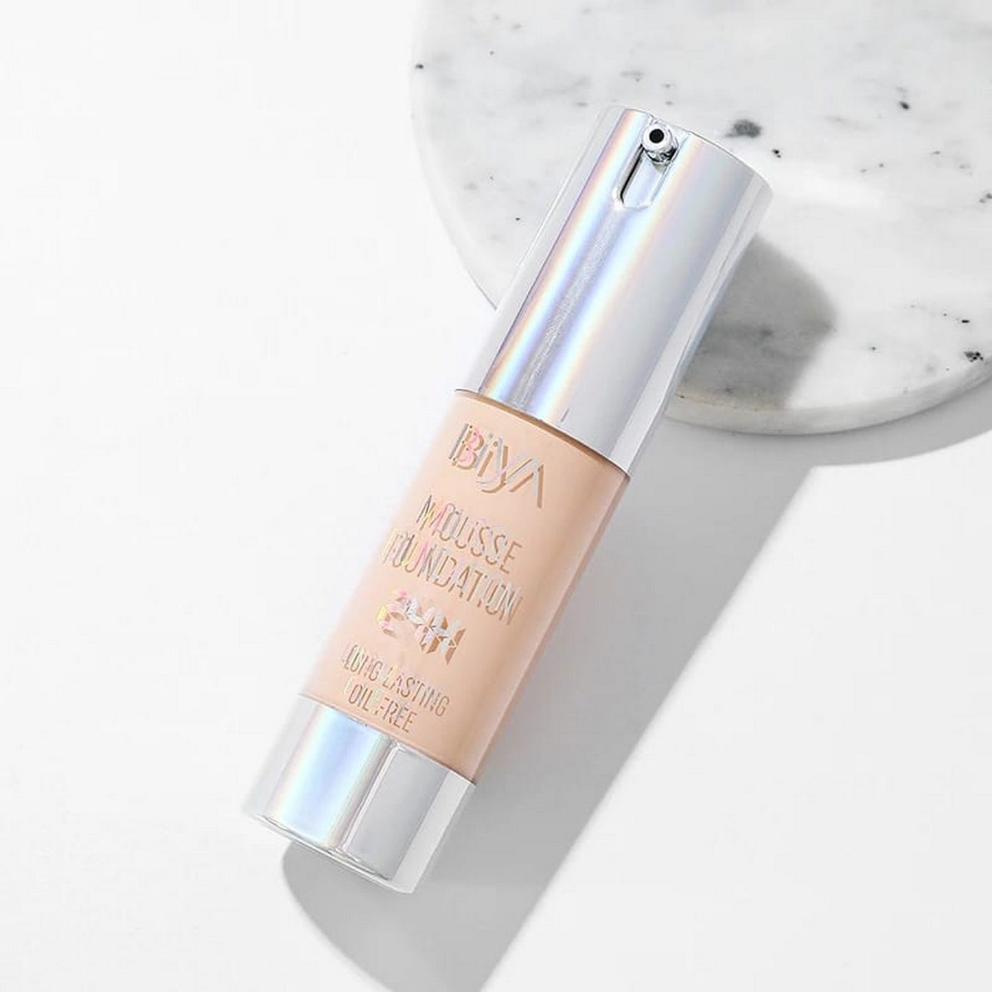 Biya Long Lasting Oil Control Mousse Foundation 20ml - FlyingCart.pk