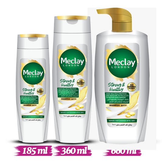 Meclay London Strong & Healthy Shampoo - Flyingcart.pk