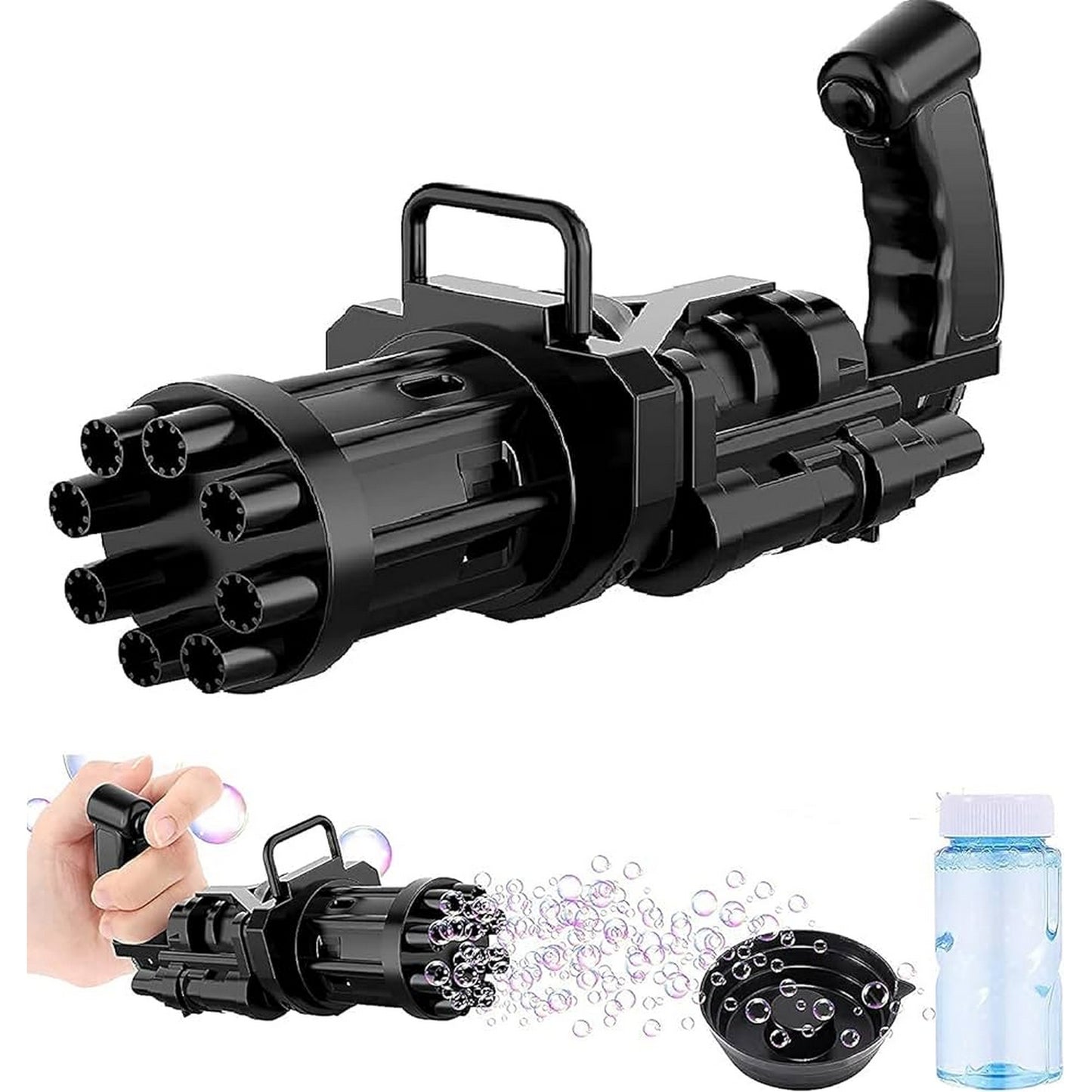 Gatling Bubble Gun Toy - FlyingCart.pk