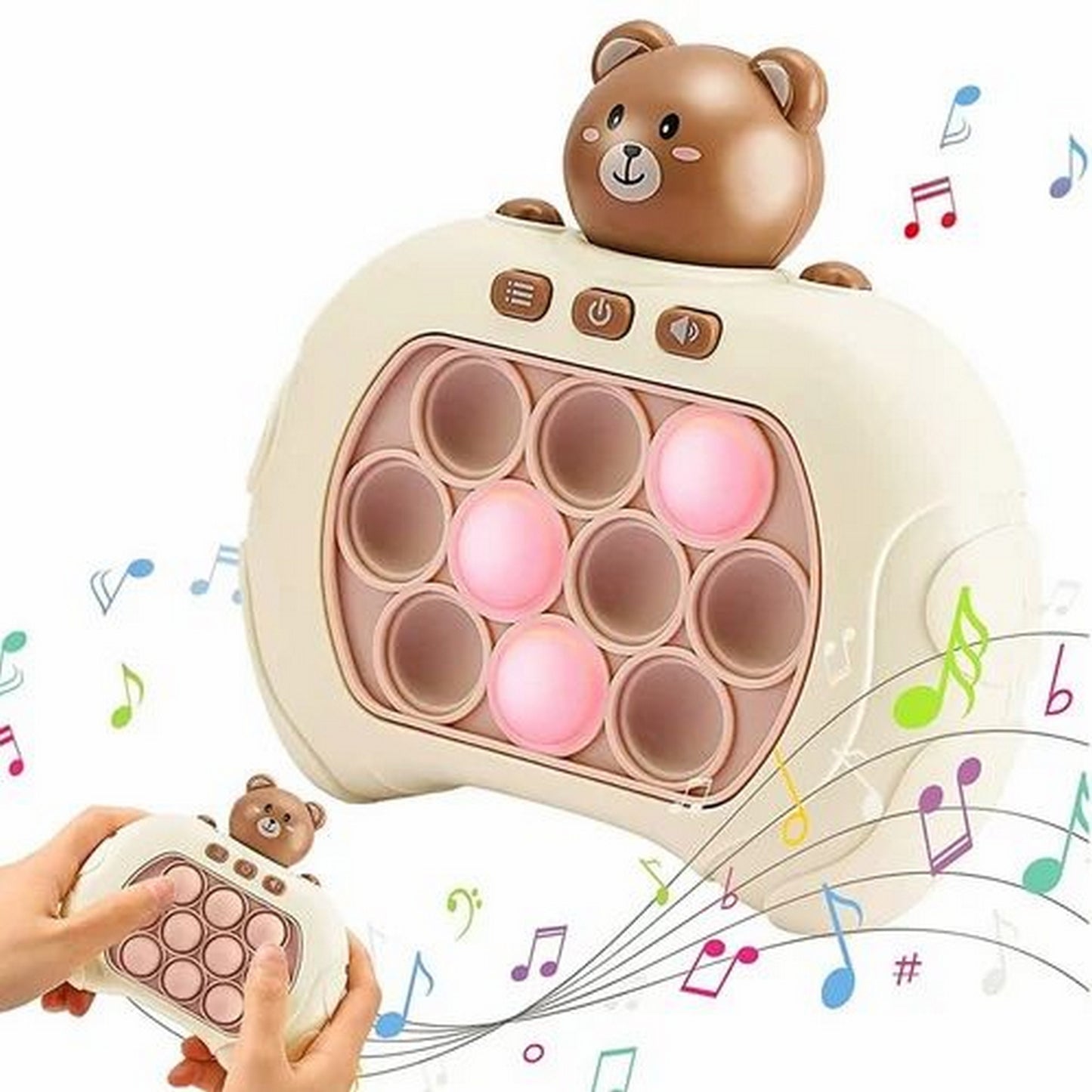 Quick Push Light Up Pop Game Fidget Toys - FlyingCart.pk