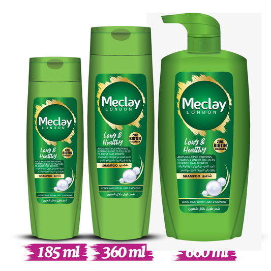 Meclay London Long & Healthy Shampoo - FlyingCart.pk