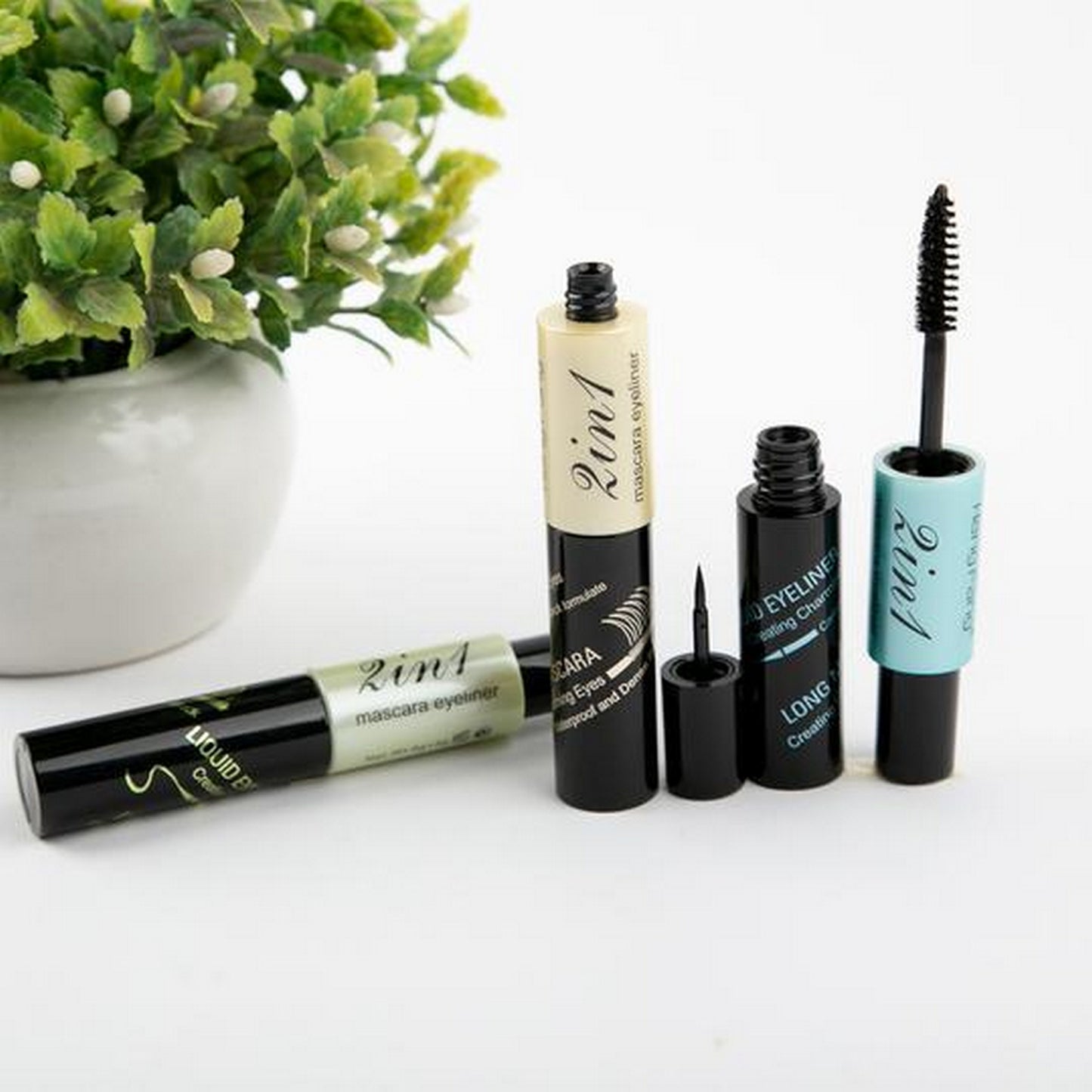 Hengfang 2 in 1 Liner Mascara - FlyingCart.pk
