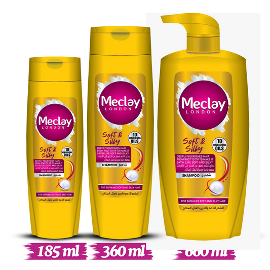 Meclay London Soft & Silky Shampoo - Flyingcart.pk
