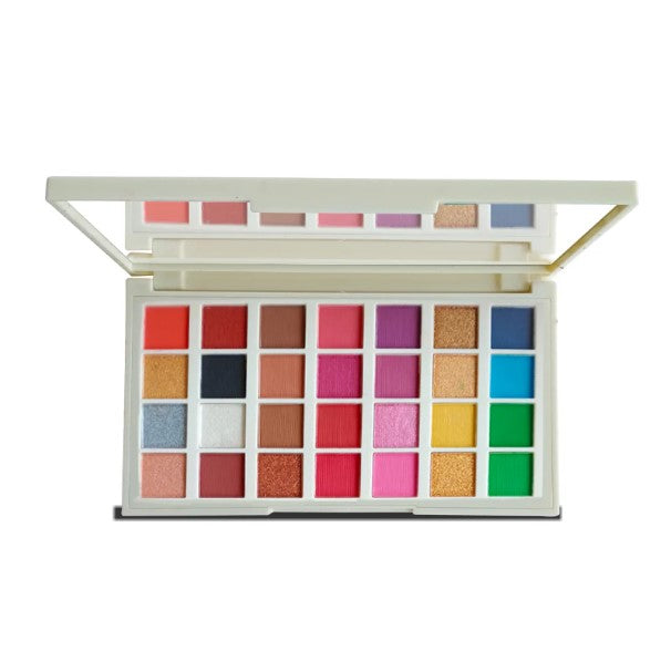 Glamorous Face 28 Color Makhmali & Matte Eyeshadow Palette - FlyingCart.pk