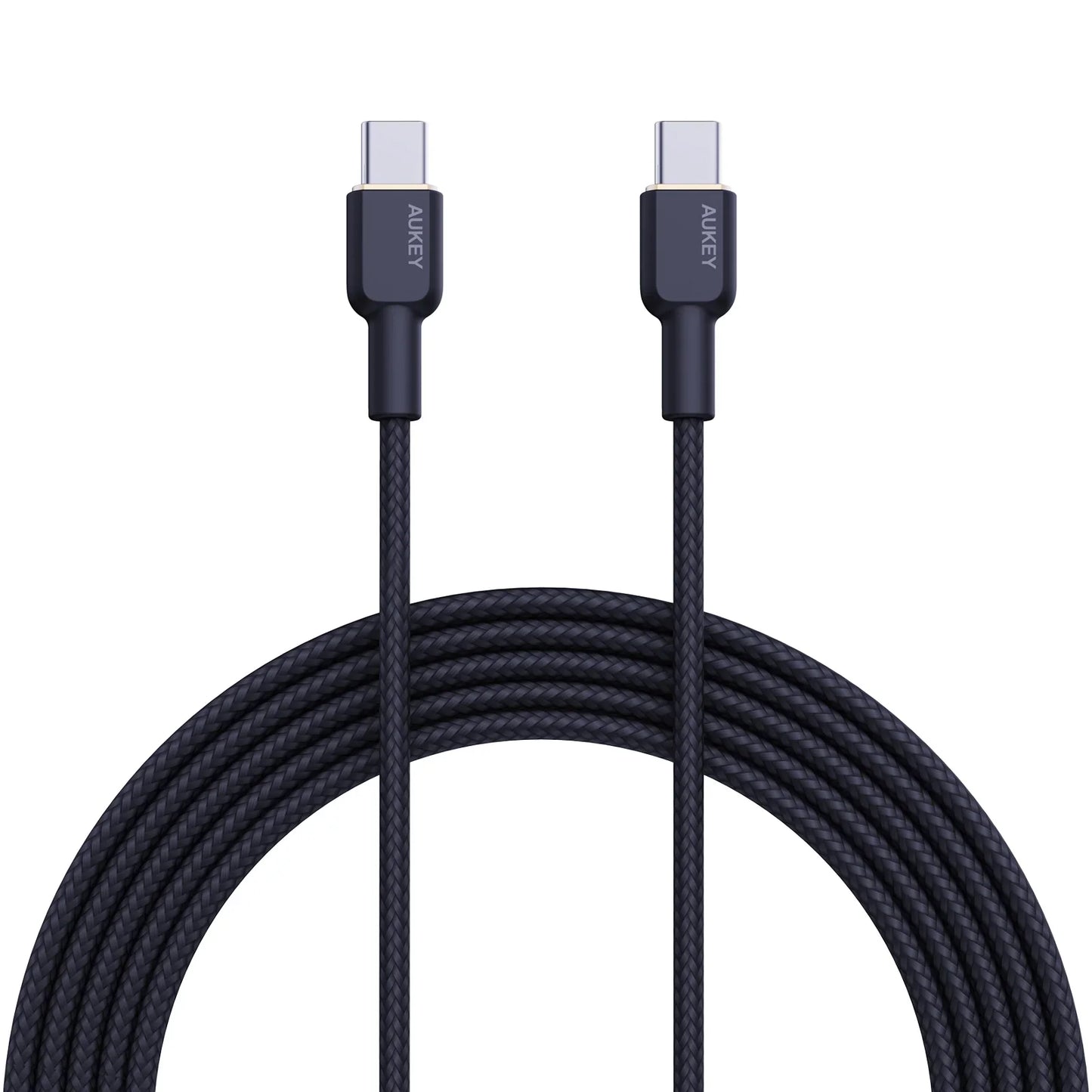 Aukey Circlet Nylon Braided 60w USB C to C Cable – CB-NCC1 - FlyingCart.pk