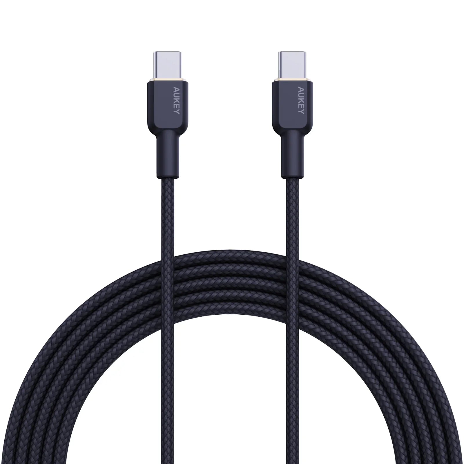 Aukey Circlet Nylon Braided 60w USB C to C Cable – CB-NCC1 - FlyingCart.pk