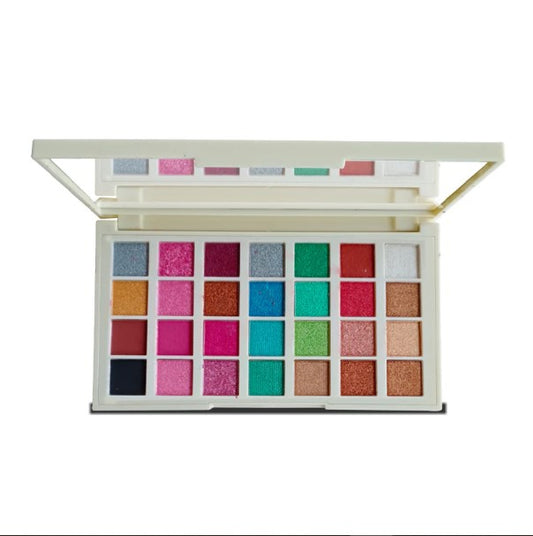 Glamorous Face 28 Color Makhmali & Matte Eyeshadow Palette - FlyingCart.pk
