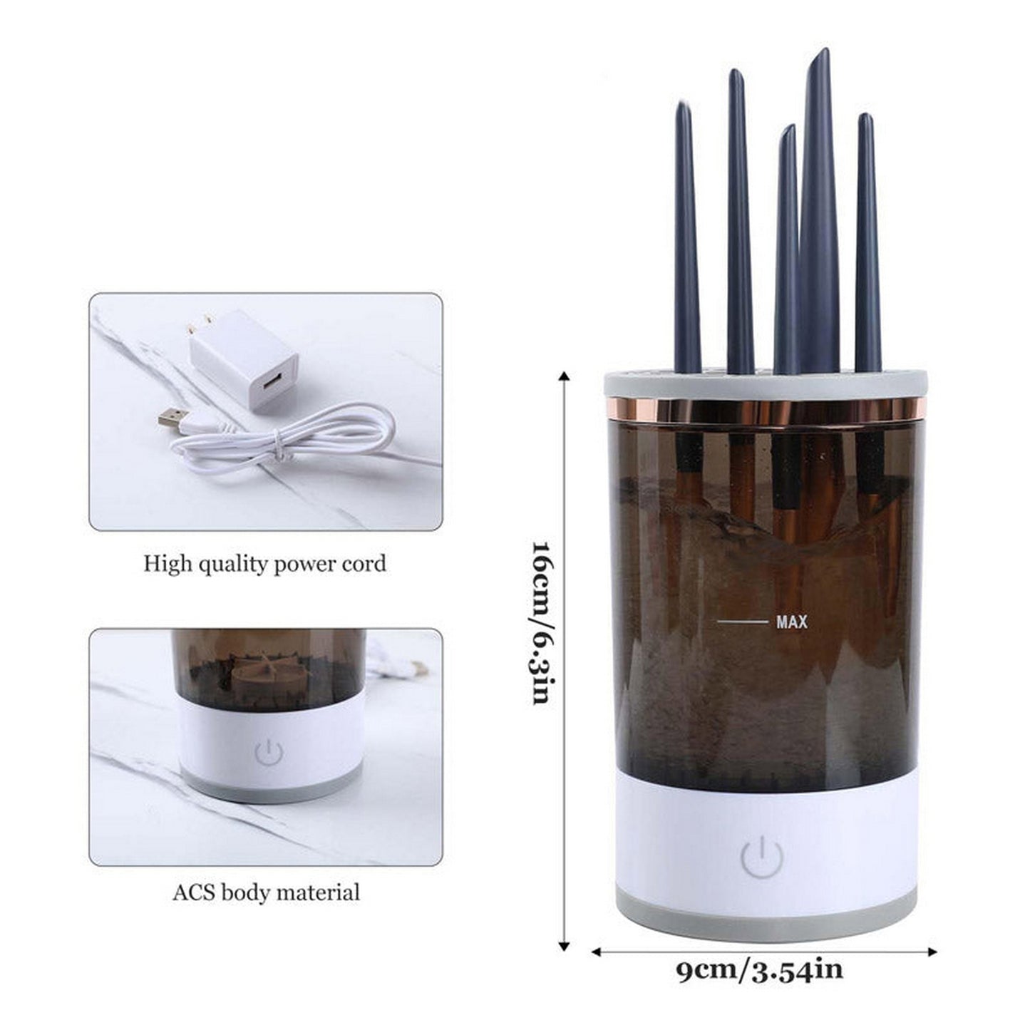 Automatic Electric Makeup Brush Cleaner - FlyingCart.pk