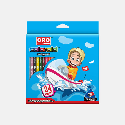 Coloroid Box of 24 Pencil Colors - FlyingCart.pk