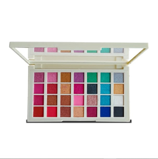 Glamorous Face 28 Color Makhmali & Matte Eyeshadow Palette - FlyingCart.pk