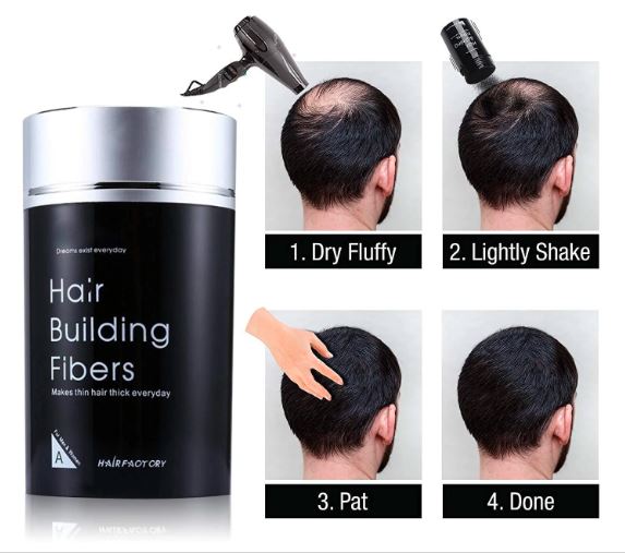 Dexe Hair Building Fiber 22g for both men and women