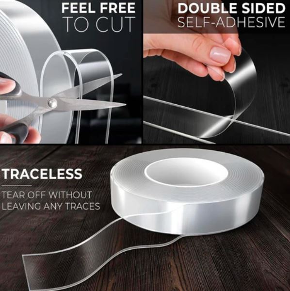 Double Sided Nano Tape- FlyingCart.pk