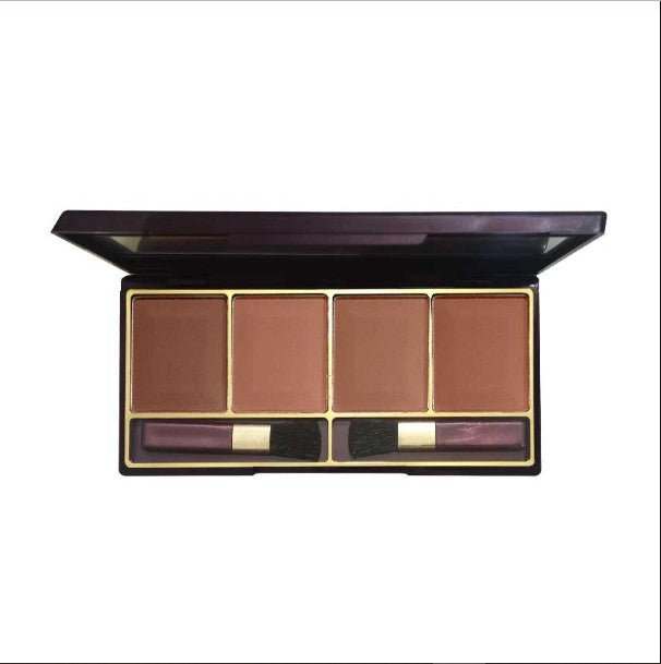 Glamorous Face 4 Color Contour & Bronzer Palette - FlyingCart.pk