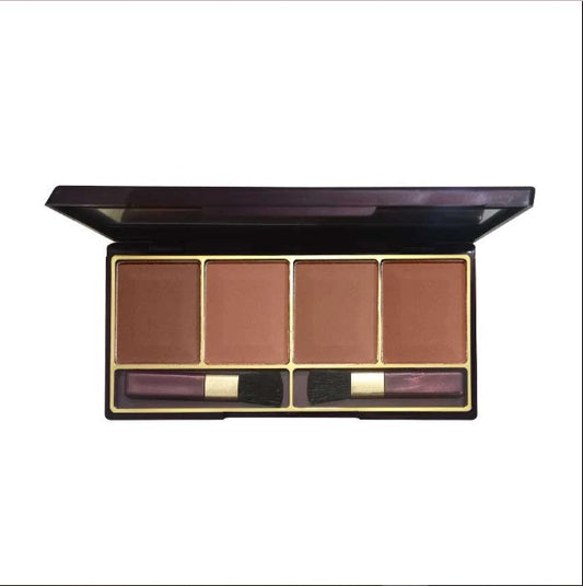 Glamorous Face 4 Color Contour & Bronzer Palette - FlyingCart.pk