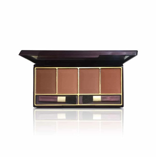 Glamorous Face 4 Color Contour & Bronzer Palette - FlyingCart.pk