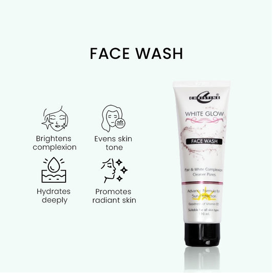 Christine White Glow Face Wash 110ml - FlyingCart.pk
