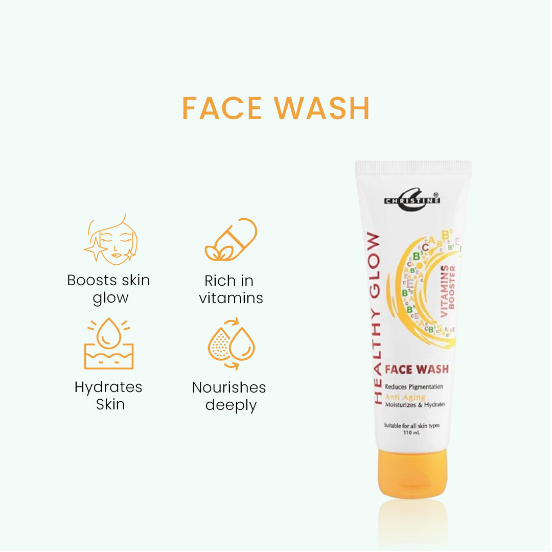 Christine Vitamin Face Wash 110ml - FlyingCart.pk
