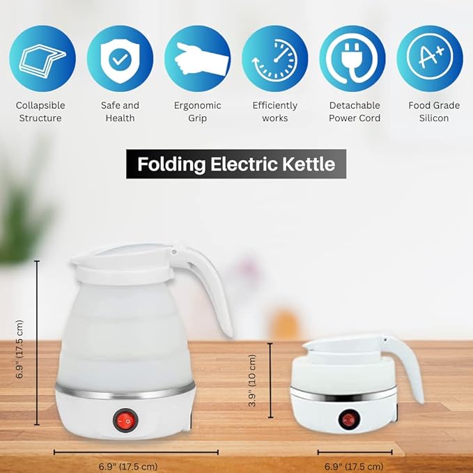 Folding Electric Kettle- FlyingCart.pk