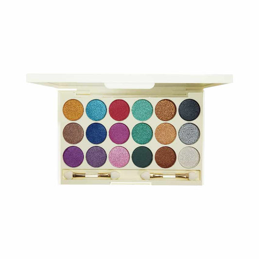 Glamorous Face 18 Color Wet Makhmally Eyeshade Kit - FlyingCart.pk
