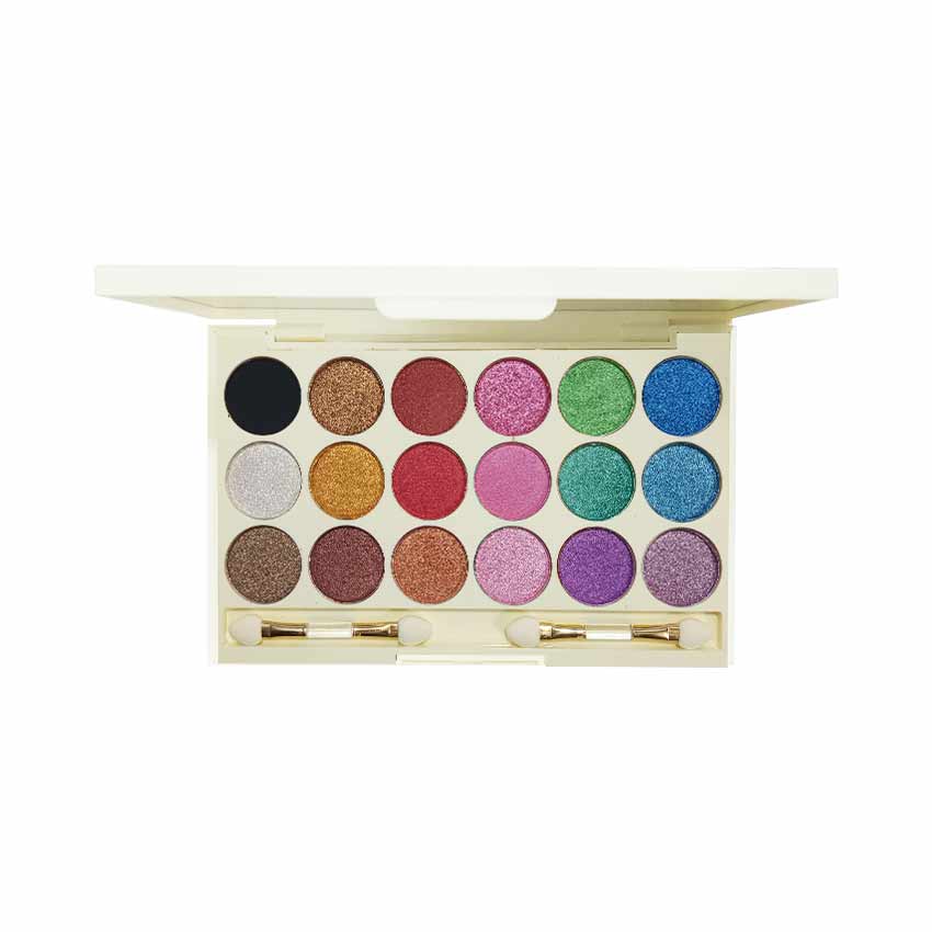 Glamorous Face 18 Color Wet Makhmally Eyeshade Kit - FlyingCart.pk