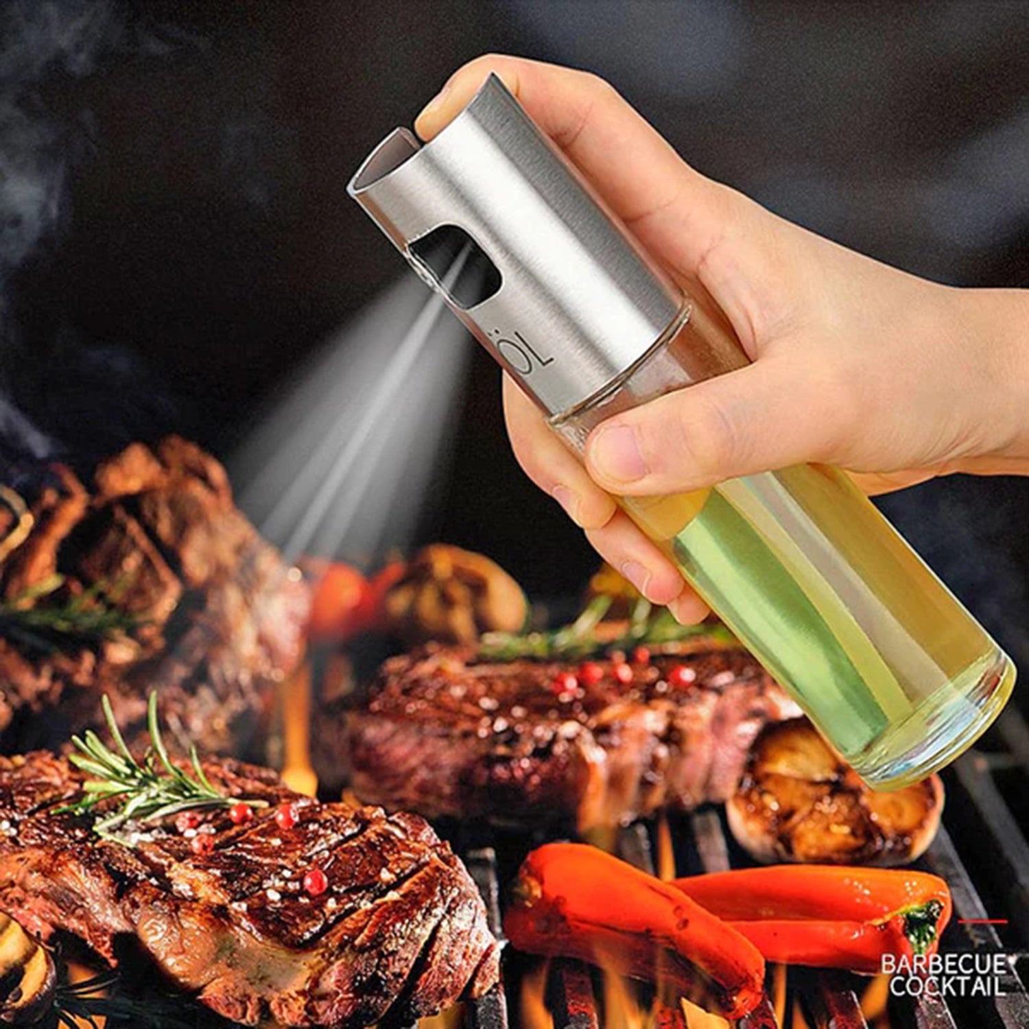 Oil Spray Bottle 100 ML - FlyingCart.pk