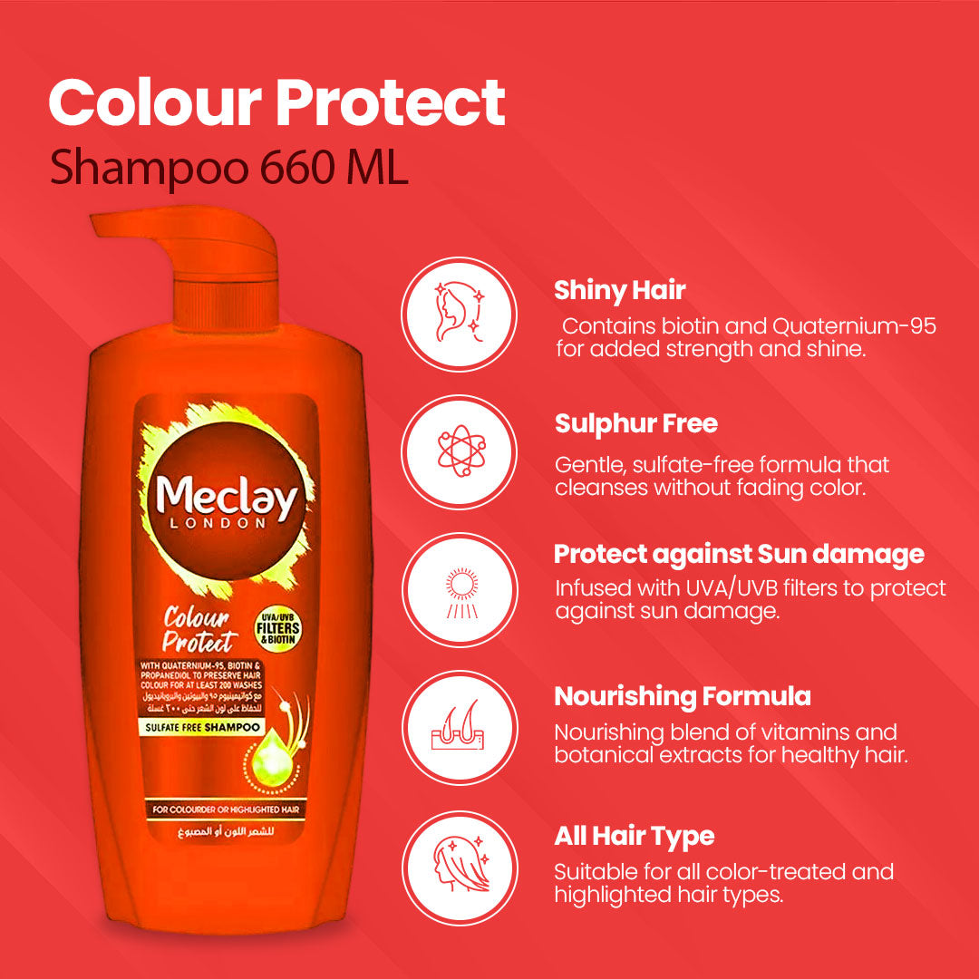 Meclay London Colour Protect Shampoo- Flyingcart.pk