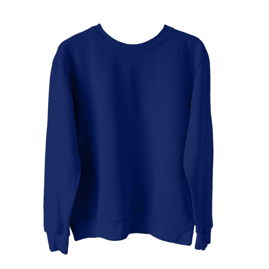 Crew Neck Navy Blue - FlyingCart.pk