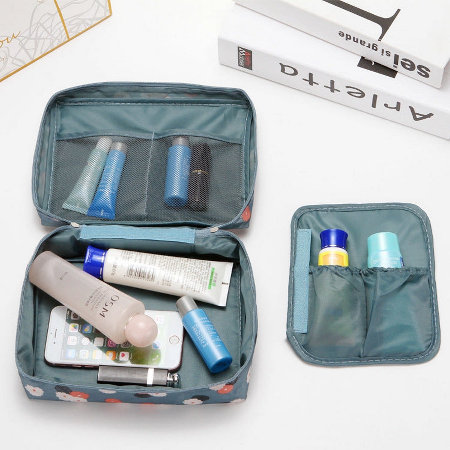 Cosmetic Storage Travel Organizer Bag Waterproof Portable - FlyingCart.pk