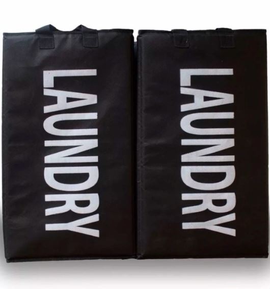 Black Laundry Bag - FlyingCart.pk