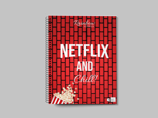 Rainbow Netflix and Chill Title - FlyingCart.pk
