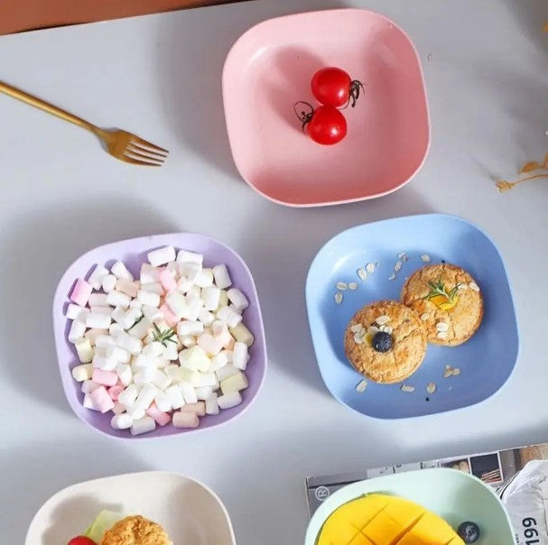 Plastic Plate Set Of 11 Pieces - FlyingCart.pk