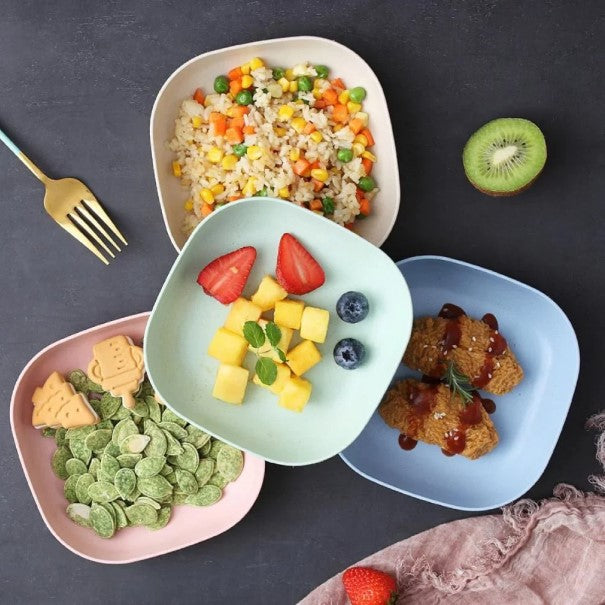Plastic Plate Set Of 11 Pieces - FlyingCart.pk