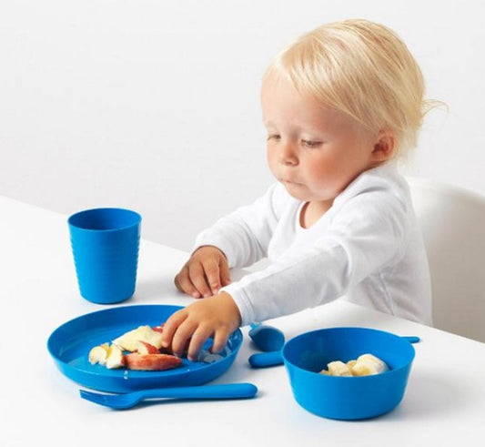 Kids Plate Set Pack of 5 Dinner Set for Kids - FlyingCart.pk