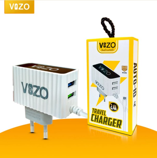 Fast Travel Charger KW300 with Triple USB Ports - FlyingCart.pk