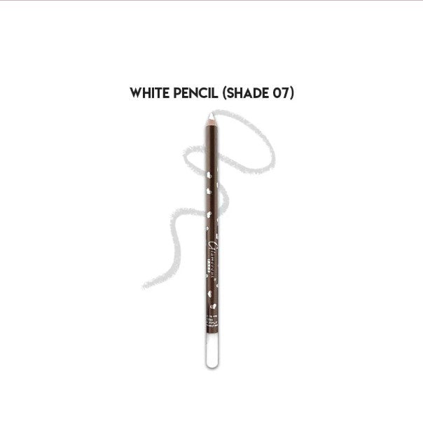 Glamorous Face White Eye Pencil-FlyingCart.pk