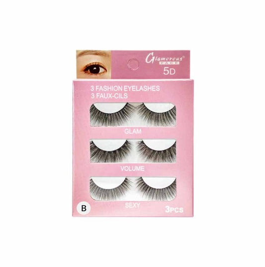 Glamorous Face 3×1 5D Eyelashes -FlyingCart.pk