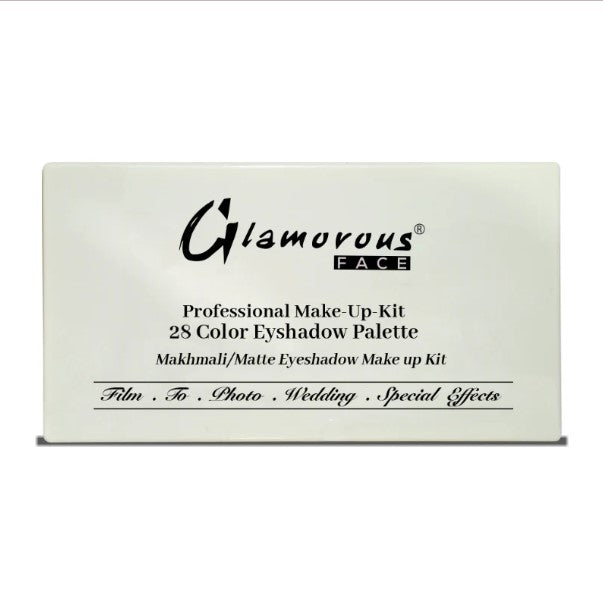 Glamorous Face 28 Color Makhmali & Matte Eyeshadow Palette - FlyingCart.pk