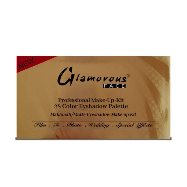 Glamorous Face 28 Color Makhmali & Matte Eyeshadow Palette - FlyingCart.pk