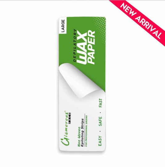 Glamorous Face Depilatory Wax Paper (Large) - FlyingCart.pk
